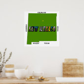 New Mexico, USA Poster (Küche)