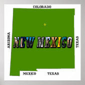 New Mexico, USA Poster (Vorne)