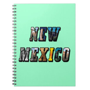 New Mexico, USA Text Notizblock