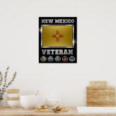 New Mexico Veteran Poster (Küche)