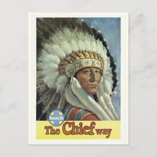 New Mexico Vintage Reise Postkarte (Vorderseite)