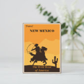New Mexico Vintage Travel Postcard Feiertagspostkarte (Stehend Vorderseite)