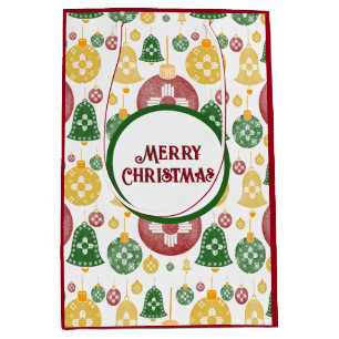 New Mexico Weihnachtsschmuck Zia Red Green Blue Mittlere Geschenktüte