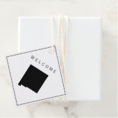 New Mexico Welcome Bag Geschenk Tag Hochzeitswoche Geschenkanhänger