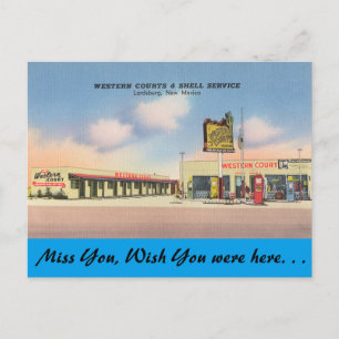New Mexico, Westliche Gerichte, Lordsburg Postkarte