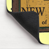 New Mexico Willkommensschild Souvenir Mousepad (Ecke)