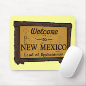New Mexico Willkommensschild Souvenir Mousepad (Mit Mouse)