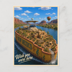 New Mexico   Wish You Were Here   State-Serie Postkarte