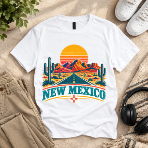 New Mexico Wüstenstraßen-Trip Vintage T-Shirt