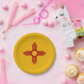 New Mexico Zai Sun Pappteller (Party)