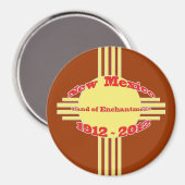 New Mexico - Zia Centennial Celebration Magnet (Vorderseite/Rückseite)