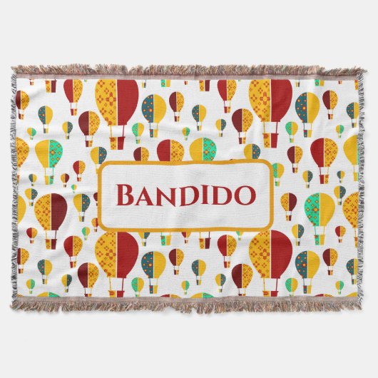 New Mexico Zia Heißluftballons Decke (Vorderseite)