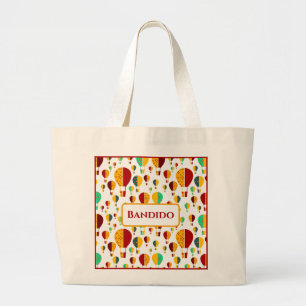 New Mexico Zia Heißluftballons Jumbo Stoffbeutel