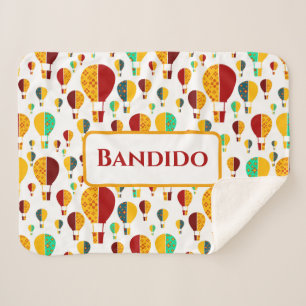 New Mexico Zia Heißluftballons Sherpadecke