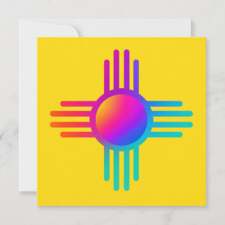 New Mexico Zia Sun  Einladung