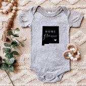 New Mexico Zuhause Grown Staat T-Shirt Baby Strampler