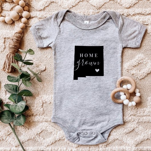 New Mexico Zuhause Grown Staat T-Shirt Baby Strampler