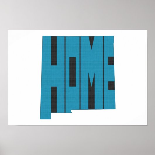 New Mexico Zuhause Staaten Poster (Vorne)