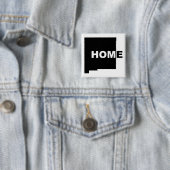 New Mexico Zuhause weg vom Staat Button Abzeichen (Beispiel)