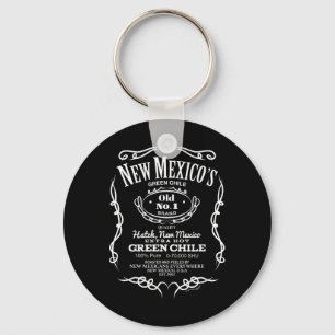 New Mexicos alte Nr. 1 Hatch Green Chile Neuheit D Schlüsselanhänger