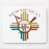 New-Mexicos Roadrunner u. Zia Mousepad (Vorne)