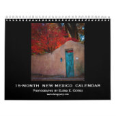 New Mexiko 2018-2019 15-monatiger Kalender (Titelbild)