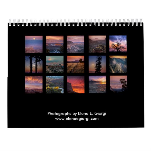 New Mexiko 2018-2019 15-monatiger Kalender (Rückseite)