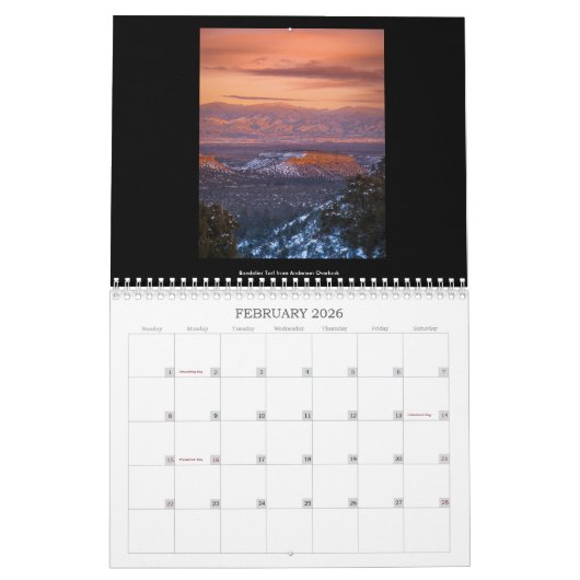 New Mexiko 2018-2019 15-monatiger Kalender (Feb 2026)