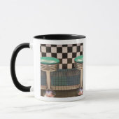 New Mexiko, Albuquerque. Das Restaurant 66 entlang Tasse (Links)