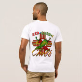 New Mexiko-chilé, Rot oder Grün? T-Shirt (Schwarz voll)