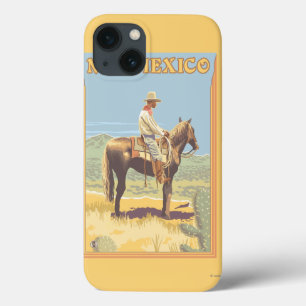 New Mexiko des Cowboy-(Seitenansicht) iPhone 13 Hülle