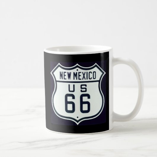 New Mexiko des Weg-66 Kaffeetasse (Rechts)
