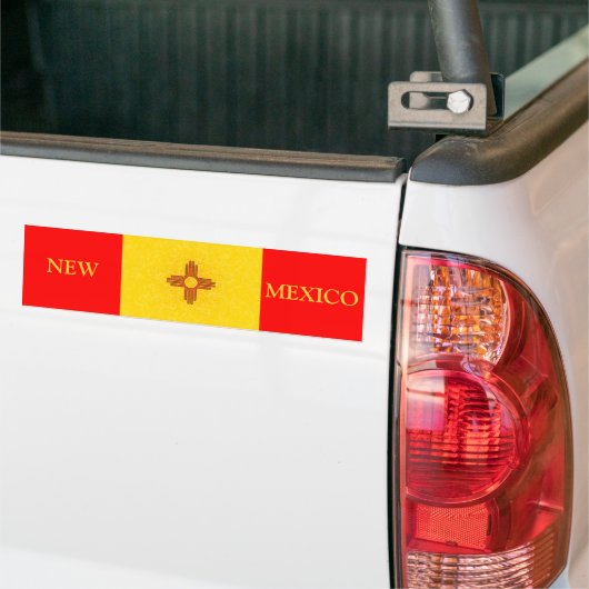 NEW MEXIKO-FLAGGE AUTOAUFKLEBER (Auf Lkw)