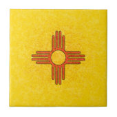 NEW MEXIKO-FLAGGE Fliese (Vorderseite)