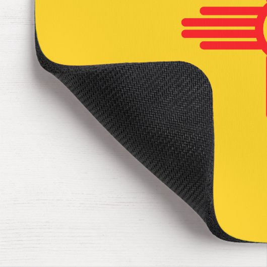 NEW MEXIKO-FLAGGE MOUSEPAD (Ecke)