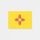 New Mexiko-Flagge Post-it Klebezettel (Vorderseite)