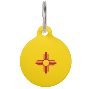 New Mexiko-Flagge Tiermarke