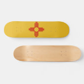 New Mexiko-Flaggen-Skateboard Skateboard (Horizontal)