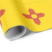 New Mexiko Geschenkpapier (Rolleneckpunkt)