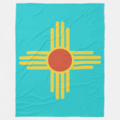 New Mexiko-Kfz-Kennzeichen-Decke Fleecedecke (Vorderseite)