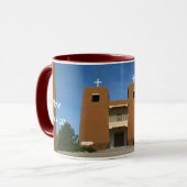 New Mexiko-Kirche Tasse (Vorderseite Links)