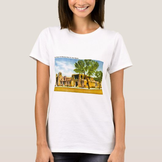 New Mexiko-Kunst-Museum, Santa Fe, New Mexiko T-Shirt (Vorderseite)
