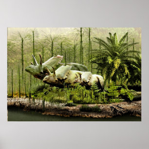 New Mexiko Pentaceratops Poster