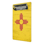 New Mexiko-Schmutz Flagge. Flagge des New Mexiko Mini Klemmbrett (Gewinkelt2)