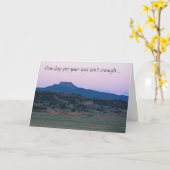 New-Mexiko Sonnenuntergang-LandschaftsFoto der Karte (Gelbe Blume)