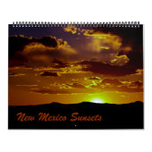 New Mexiko-Sonnenuntergänge Kalender (Titelbild)