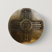 New-Mexiko Staat Zia Button (Vorderseite)