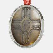 New-Mexiko Staat Zia Silbernes Ornament (Links)