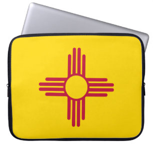 New-Mexiko Staats-Flagge Laptopschutzhülle
