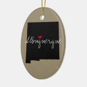 New Mexiko-Stadt Keramikornament (Links)